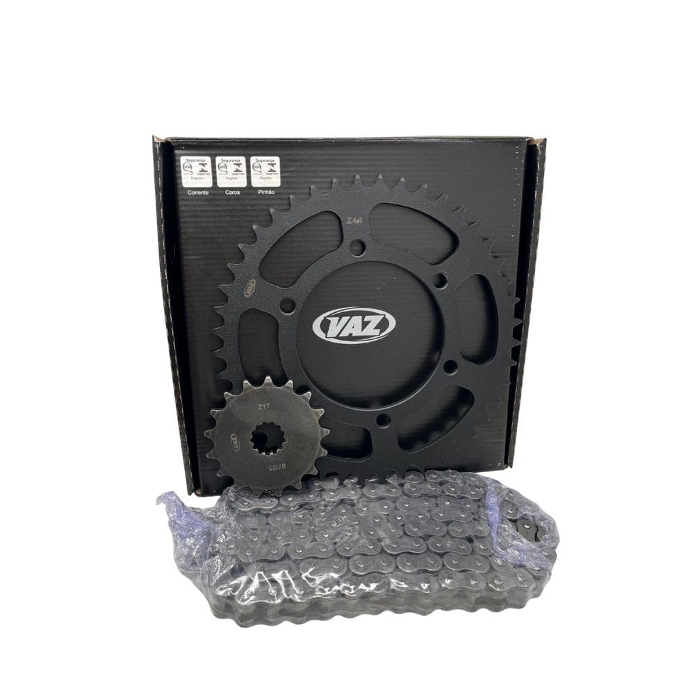 KIT RELACAO VAZ TRANSMISSAO COMPLETO BLACK EDITION XTREME S01294X Suzuki Gsx-s1000 2015 À 2025 S01294X