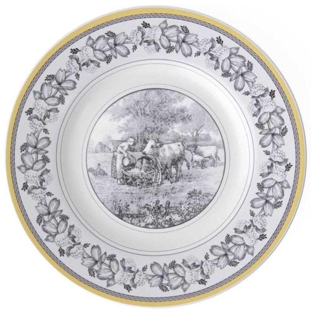 Prato para Salada de 22 cm, Mais Elegância em Sua Mesa com Formato Redondo e Material de Porcelana Premium, Villeroy Boch, Branco