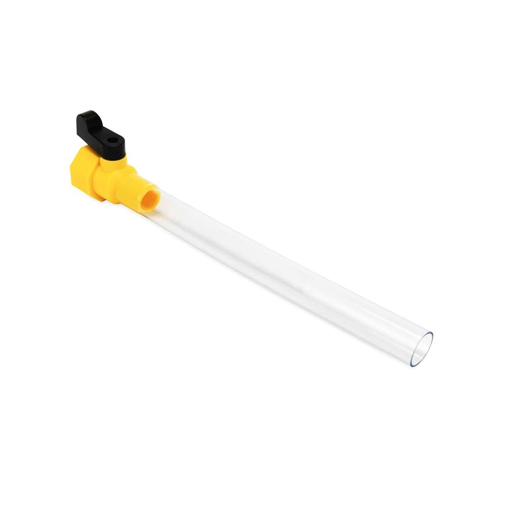 Enchedor de tanque de água Camco RV com válvula de corte, tubo de 5/8”