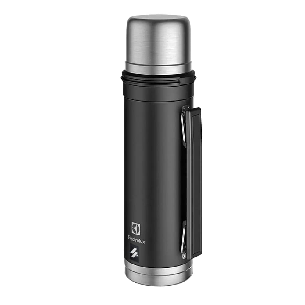 Garrafa Térmica Electrolux Sense To Go 1 Litro Preta