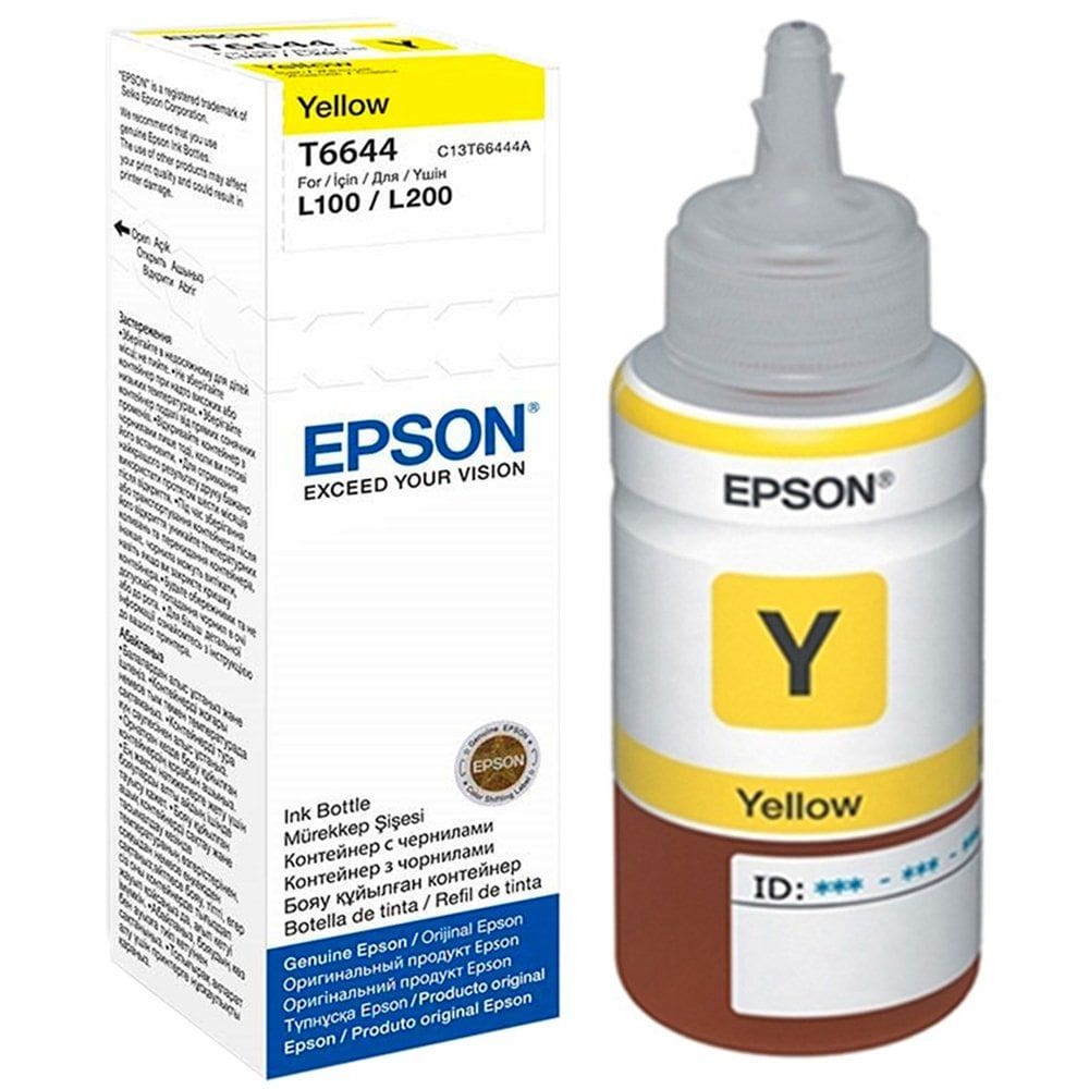 Refil Epson para Tanque de Tinta Amarelo T664420-AL