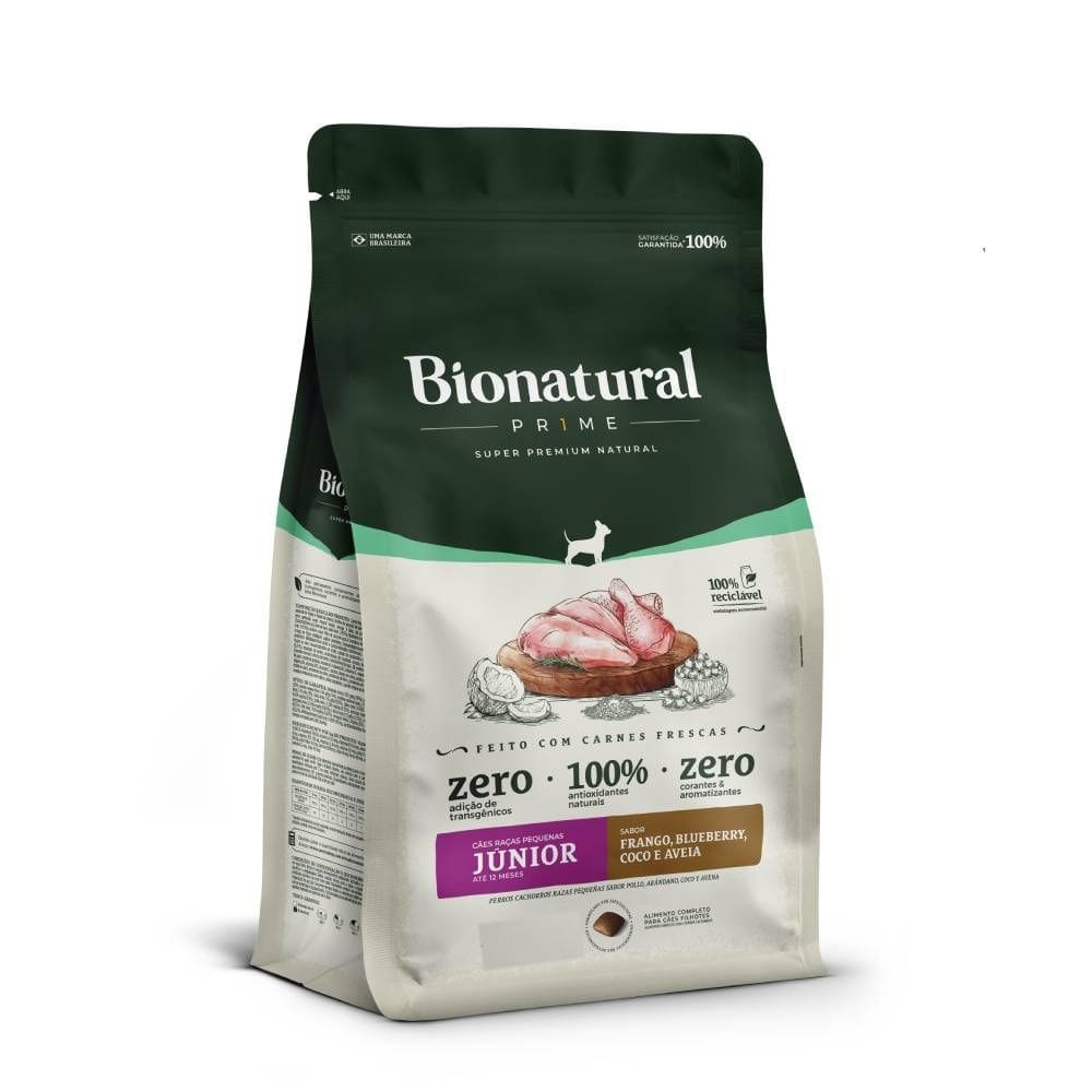 Ração Special Dog Bionatural Prime Raças Pequenas Junior Frango 15kg