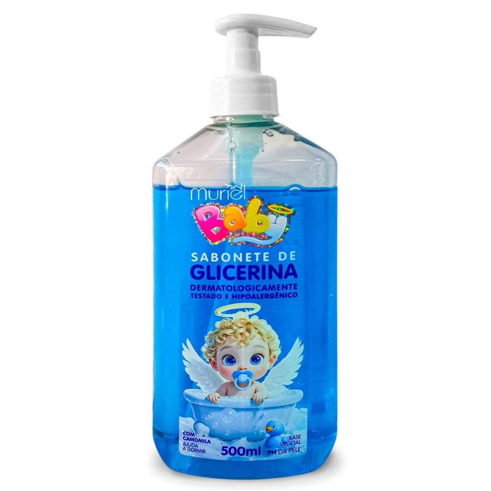 Sabonete Liquido Glicerina Muriel Baby 500Ml