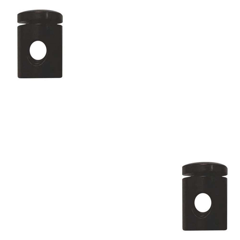 Kit-2 Desviador de Cabo Para Lustres e Pendentes e Luminária MD-6005/2 Preto