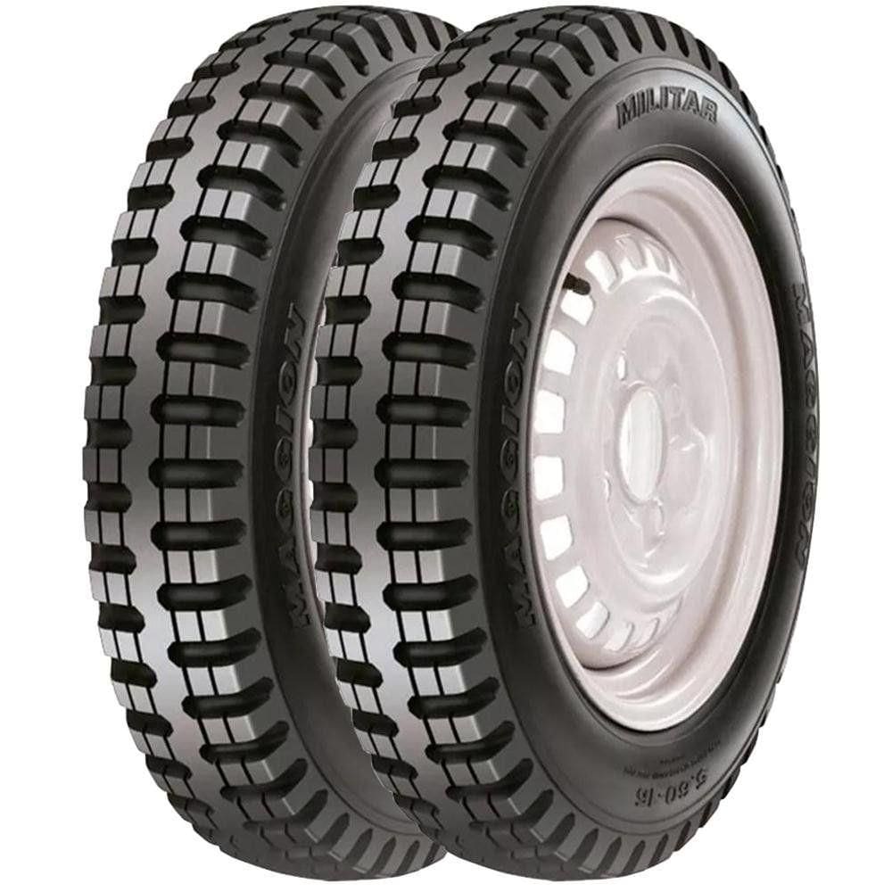 Combo 2 Pneus Fusca Baja Gaiola 560-15 Agrícola Militar 4l Maggion