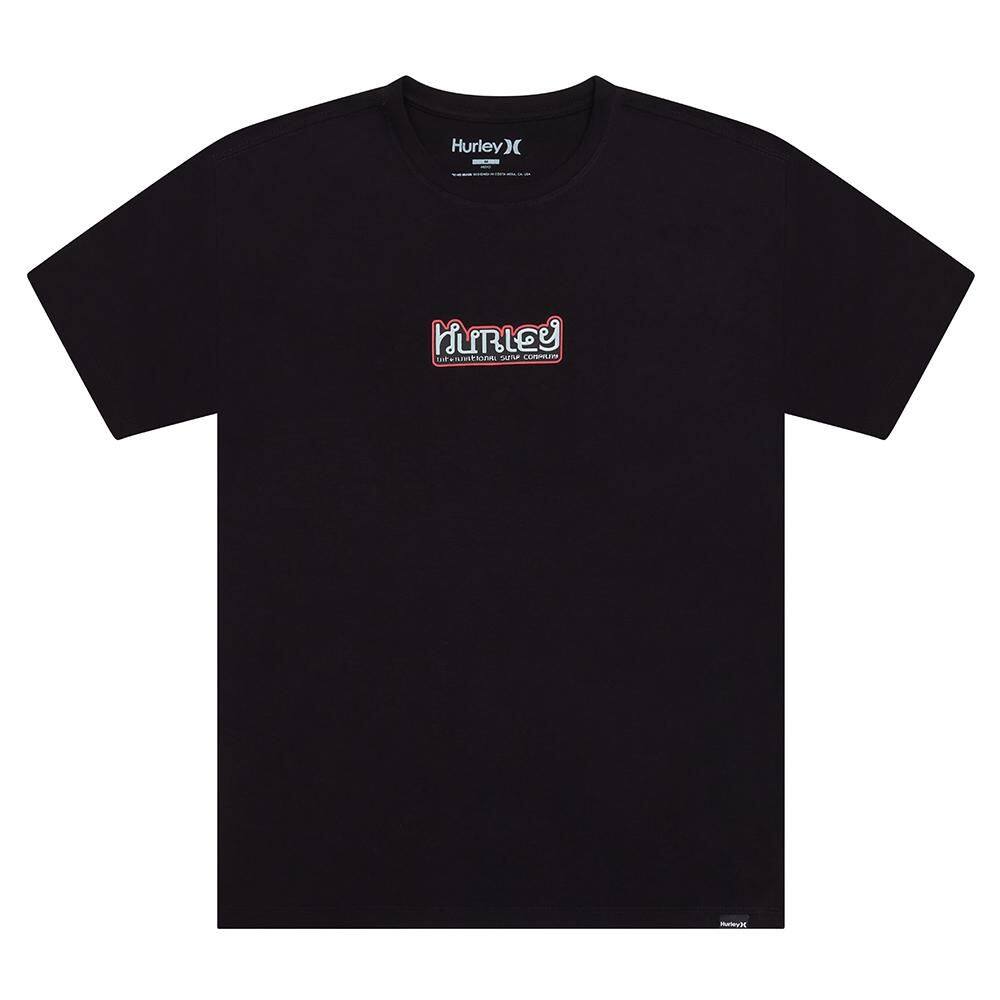 Camiseta Hurley Barong SM26 Masculina Preto