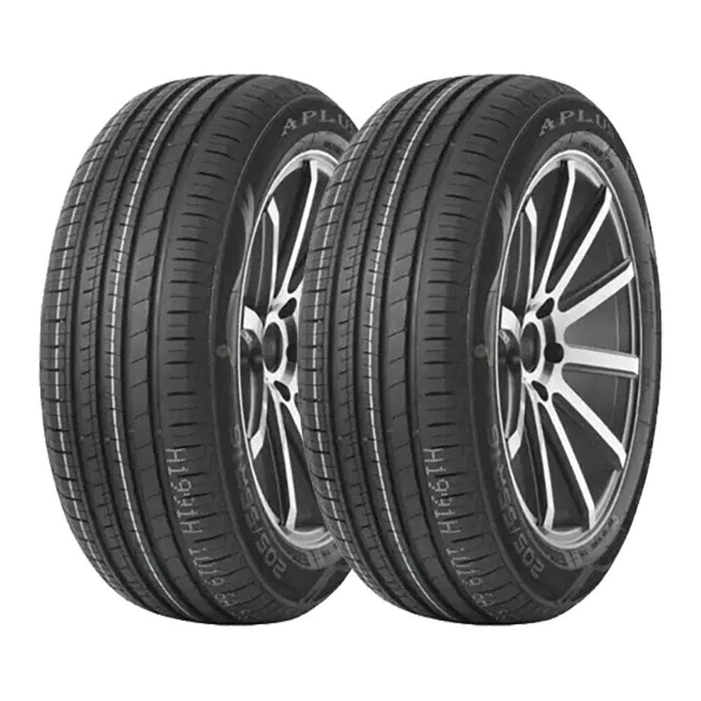 Kit 2 Pneus Aplus Aro 16 195/60R16 A609 89H