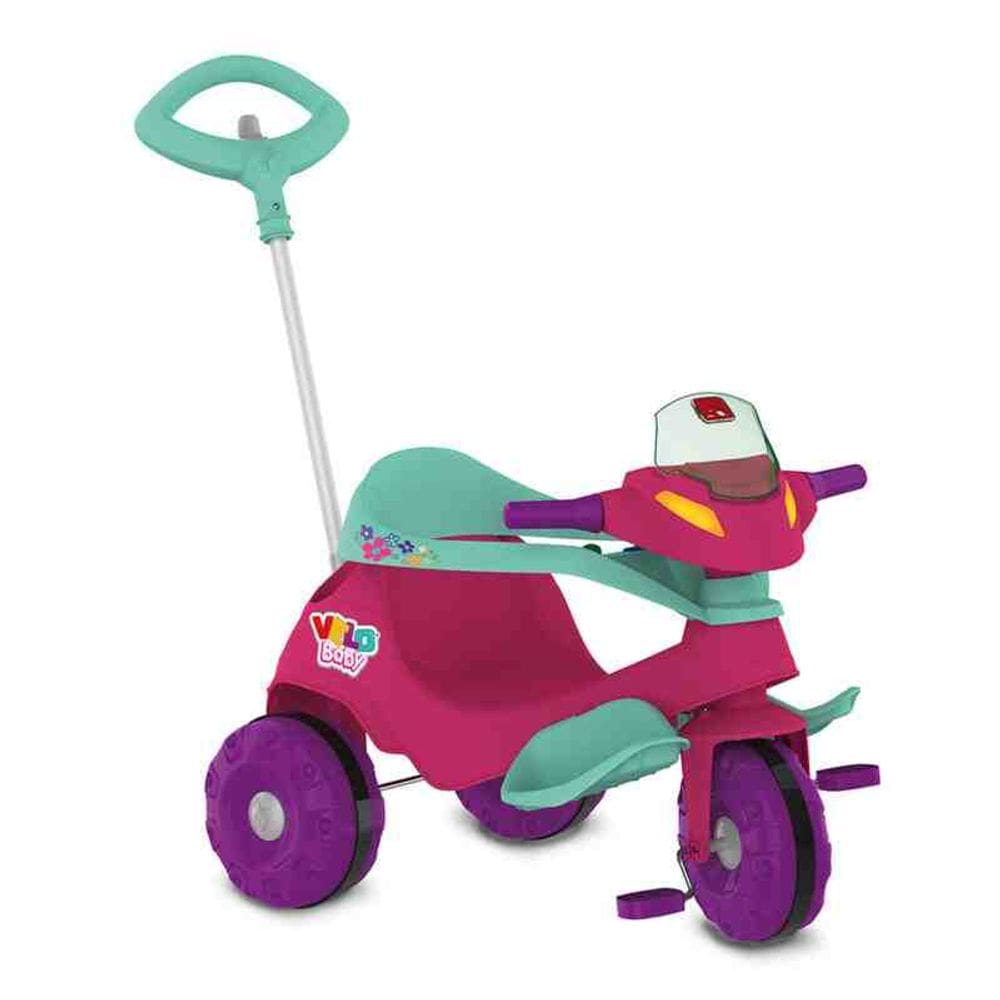 Velobaby Passeio & Pedal Rosa Bandeirante