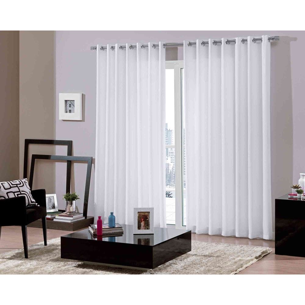 Cortina Duo 4,20 x 2,50 m Bellini Taupe Bella Janela