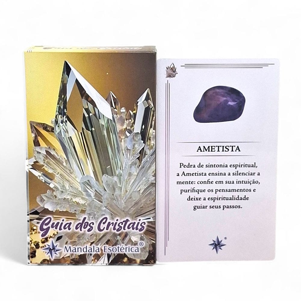 Guia dos Cristais Energéticos 56 Cartas AutoExplicativas