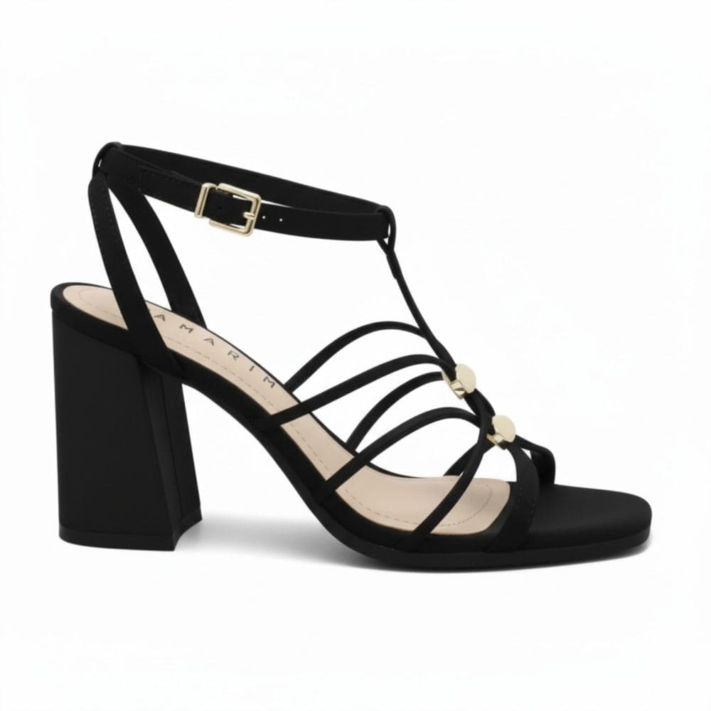 Sandália Feminina Ramarim De Salto Bloco Social 2541204