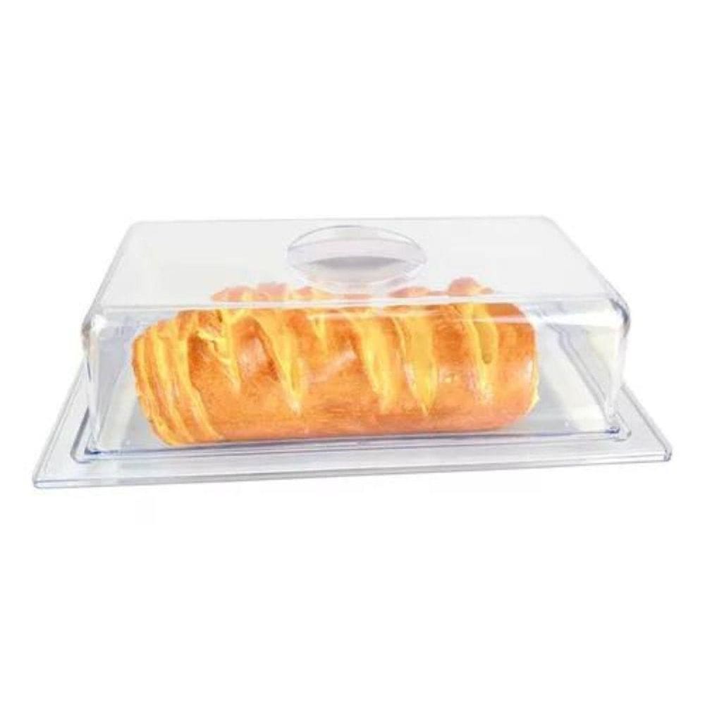 Porta Pães E Doces De Cristal