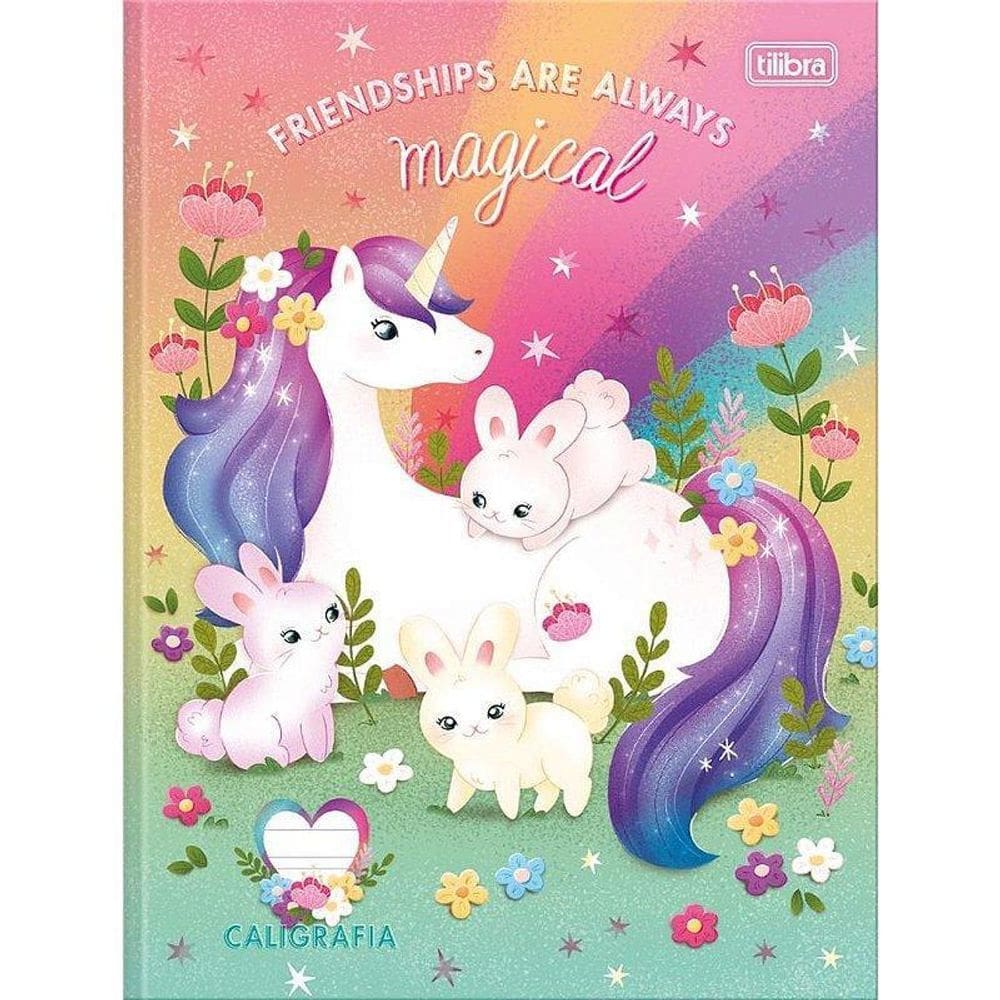 Caderno Caligrafia Capa Dura Blink 40Fls.