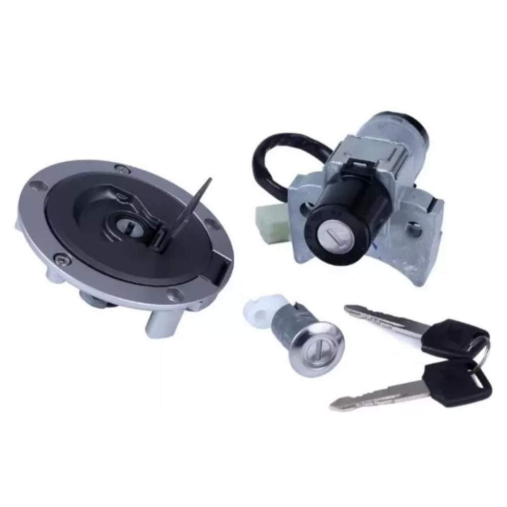 Honda Cb250F Twister Conjunto Travas E Ignição Genuíno