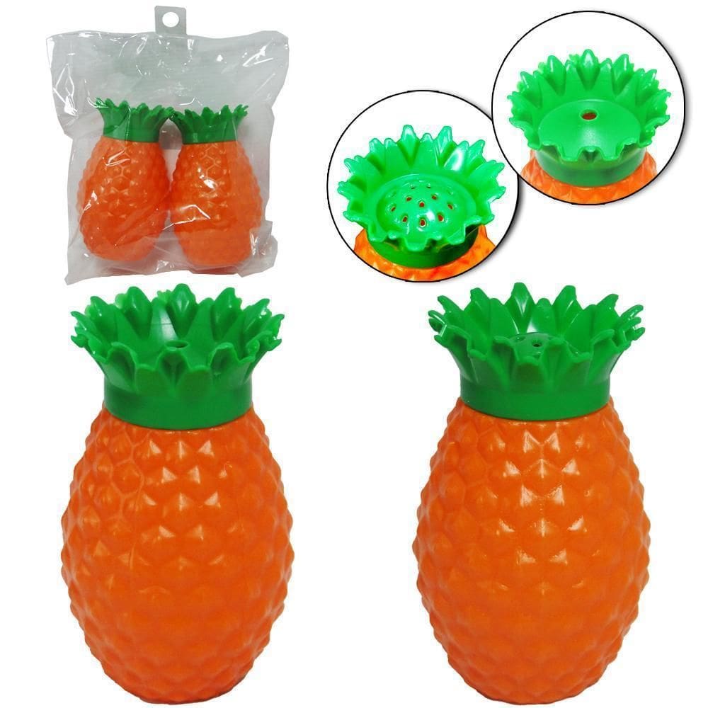 Saleiro Com Paliteiro De Plastico Abacaxi 130Ml 9,5X6Cm De