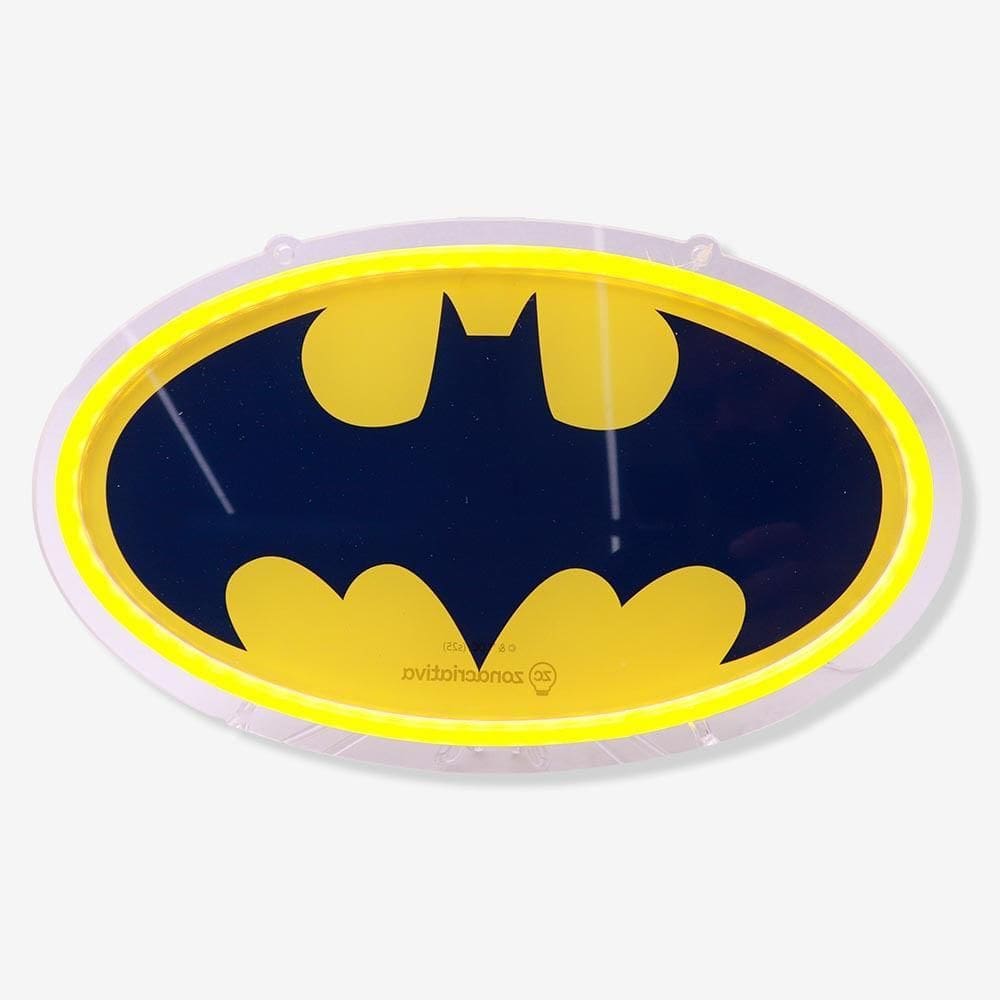 Luminária Formato 3D Neon Batman - Dc Comics