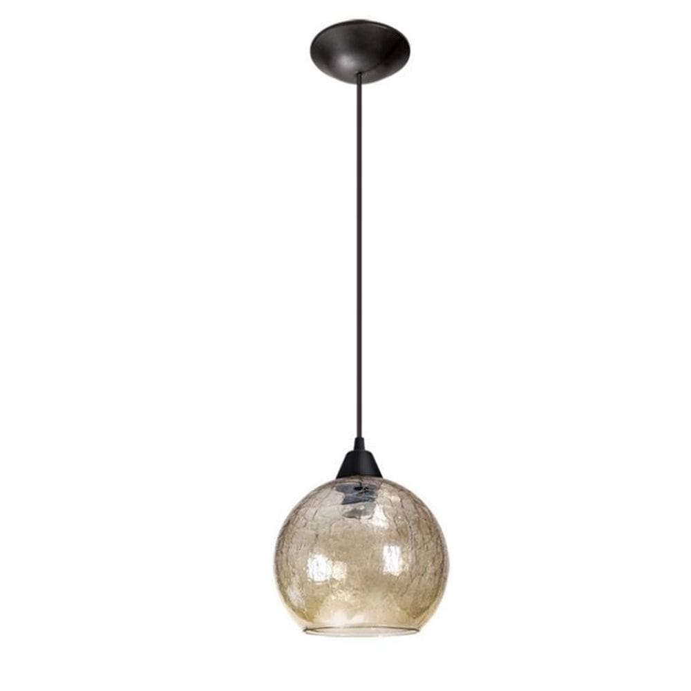 Pendente Craquelê Balloon Opl Champagne