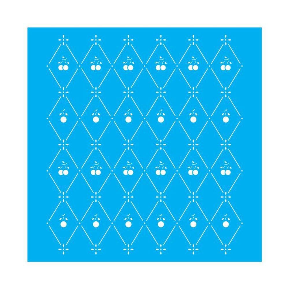 Stencil Tamako Estampa - 30X30Cm - Ref D112