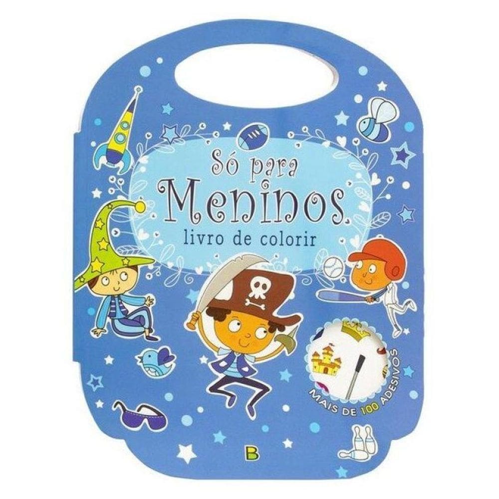 Livro De Colorir - Só Para... Meninos