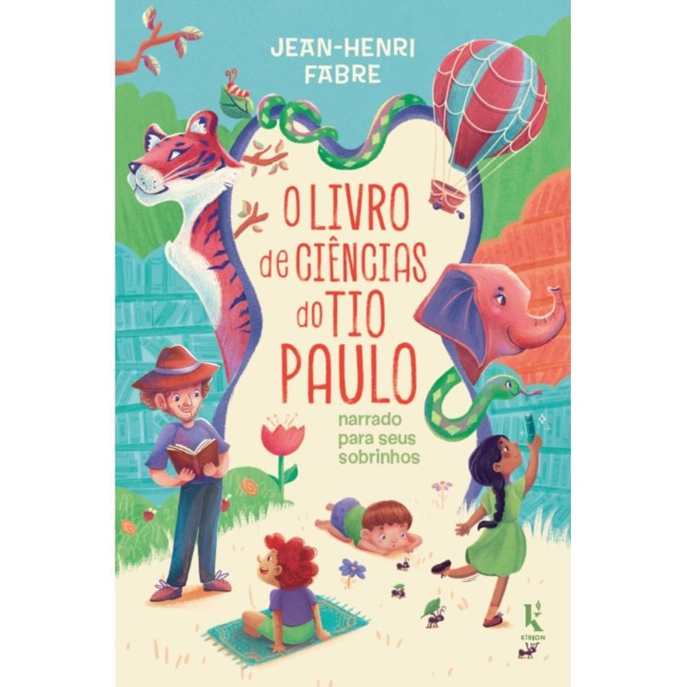 O livro de ciências do tio Paulo narrado para seus sobrinhos