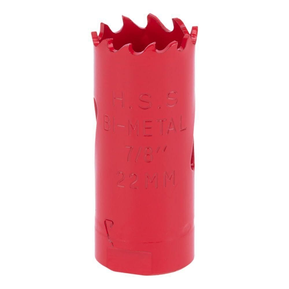 Serra Copo De Aço Rápido Bimetal Para Metais 22 Mm - 724229 - Mtx