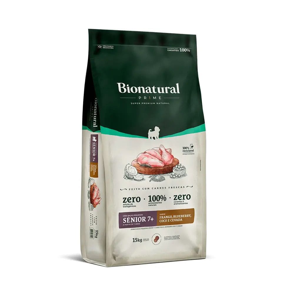 Racao Special Dog Bionatural Prime Raças Medias E Grandes Senior 7+