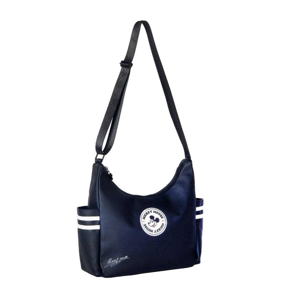 Bolsa Hobo Média Mickey Mouse Sport College Moderna Urbano