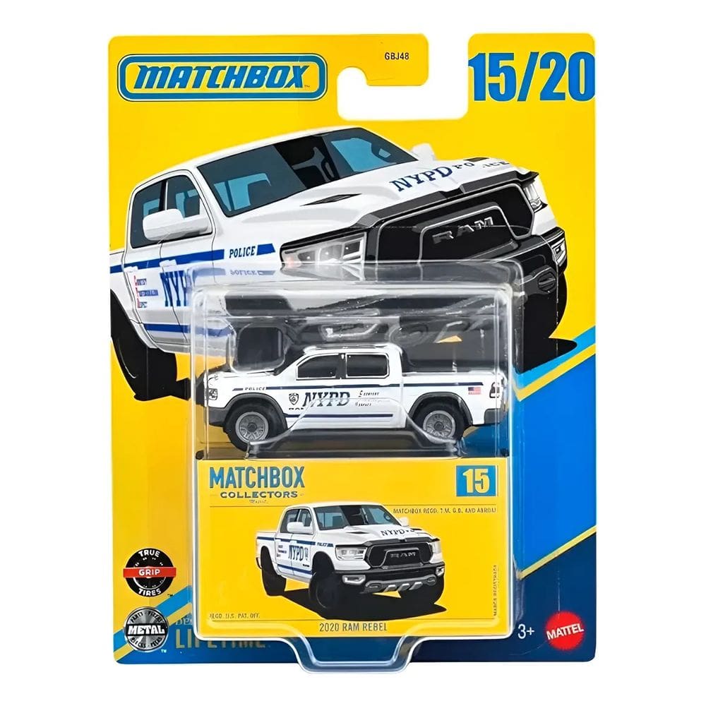 Carrinho - Matchbox - Ram Rebel - 2020 MATTEL