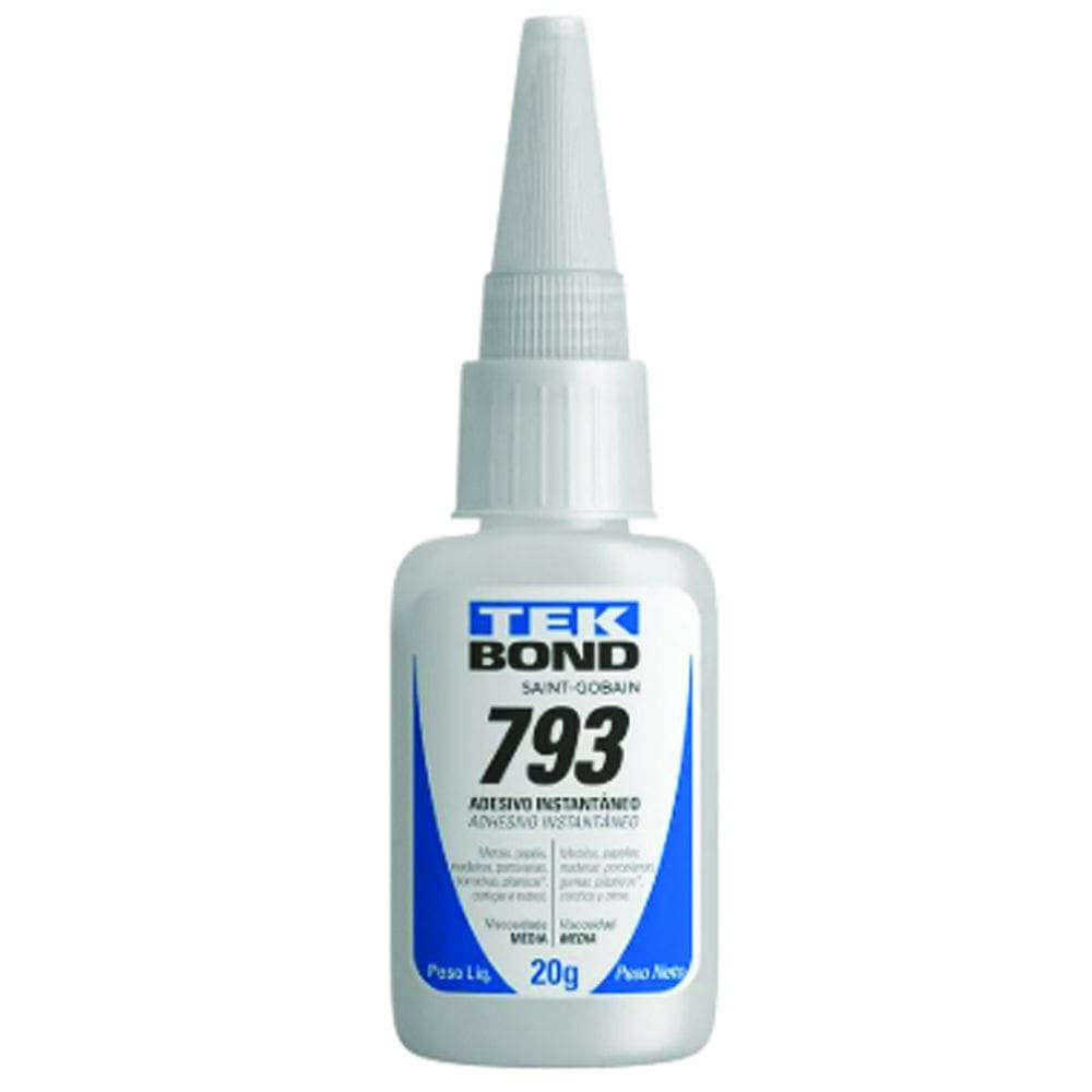 Cola Instantânea Super Bonder TekBond 793 20G C/Bico Multius