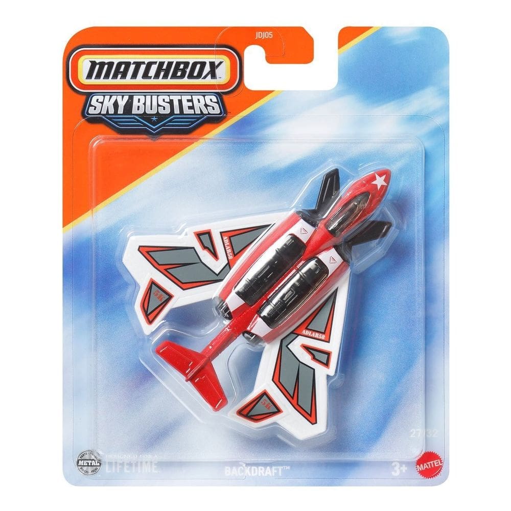 Aviao Backdraft - Matchbox - Skybusters MATTEL
