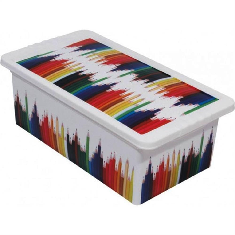 Caixa Organizadora 5,5 Litros Lápis - Or16l-02 - São Bernardo Caixa Org. Container 5,5l Lapis Or16l-02