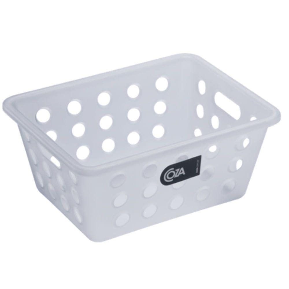 Cesta Plástica Pequena One Natural - 10808-0001 - Coza