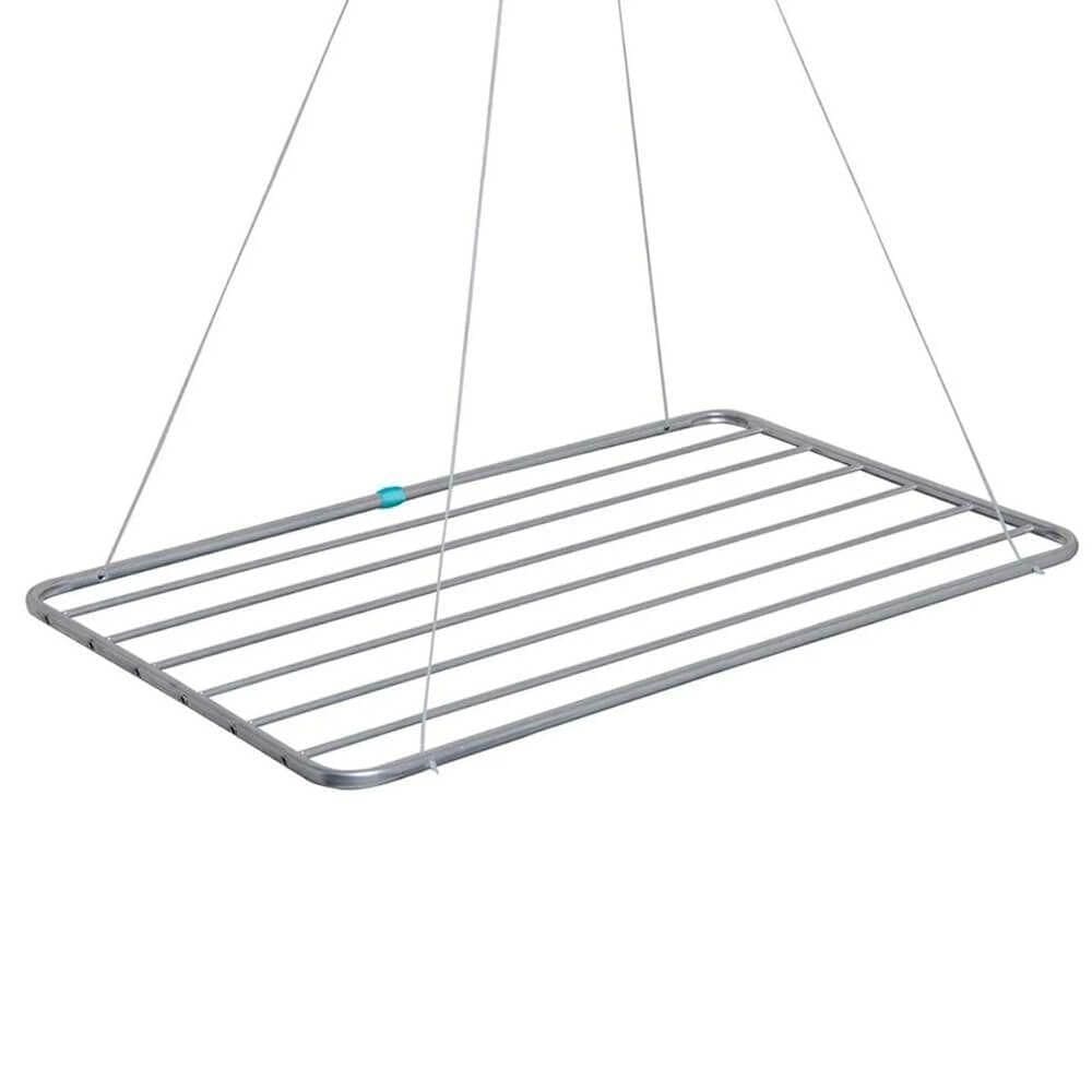 Varal De Teto Em Alumínio 1,40 Metros - 006035 - Mor Varal Teto Aluminio 560x1400 Mor 006035