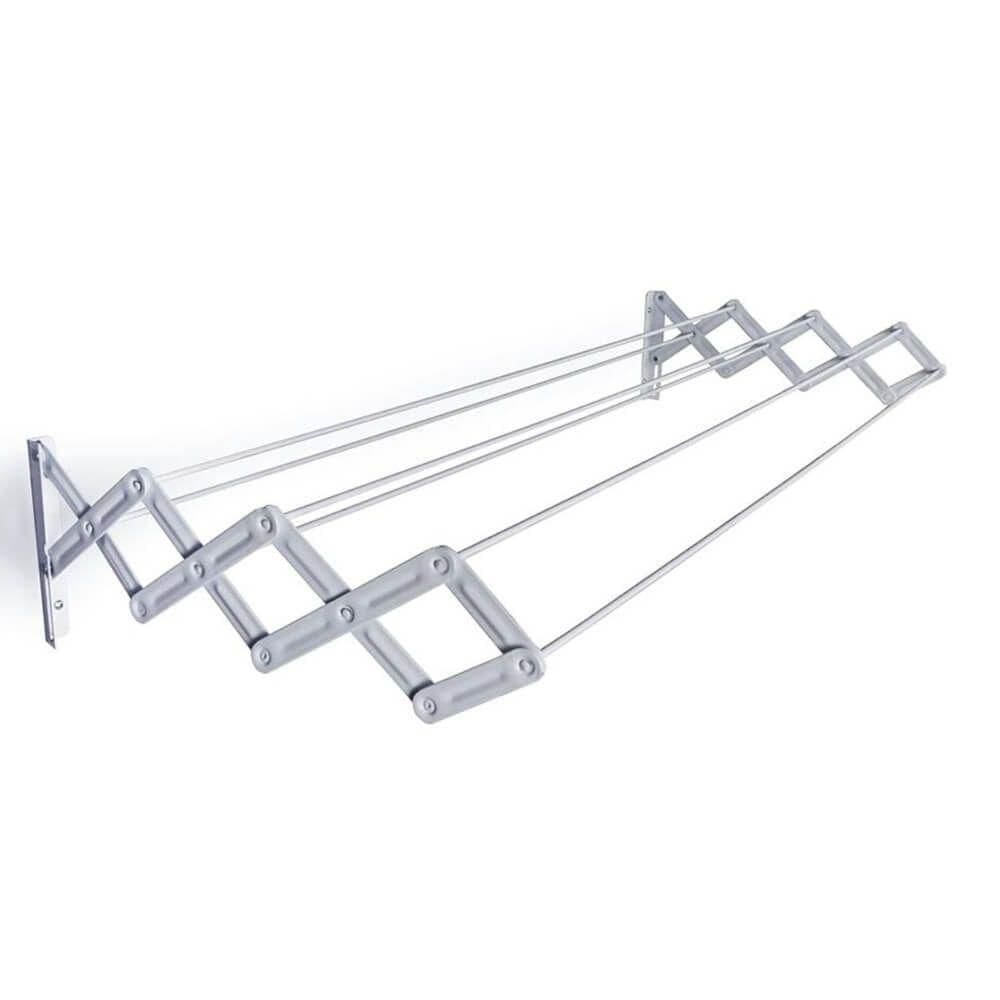 Varal Sanfonado De Aço 1 Metro - 6022 - Mor Varal Sanfonado Aco 1,00 Mor 006022