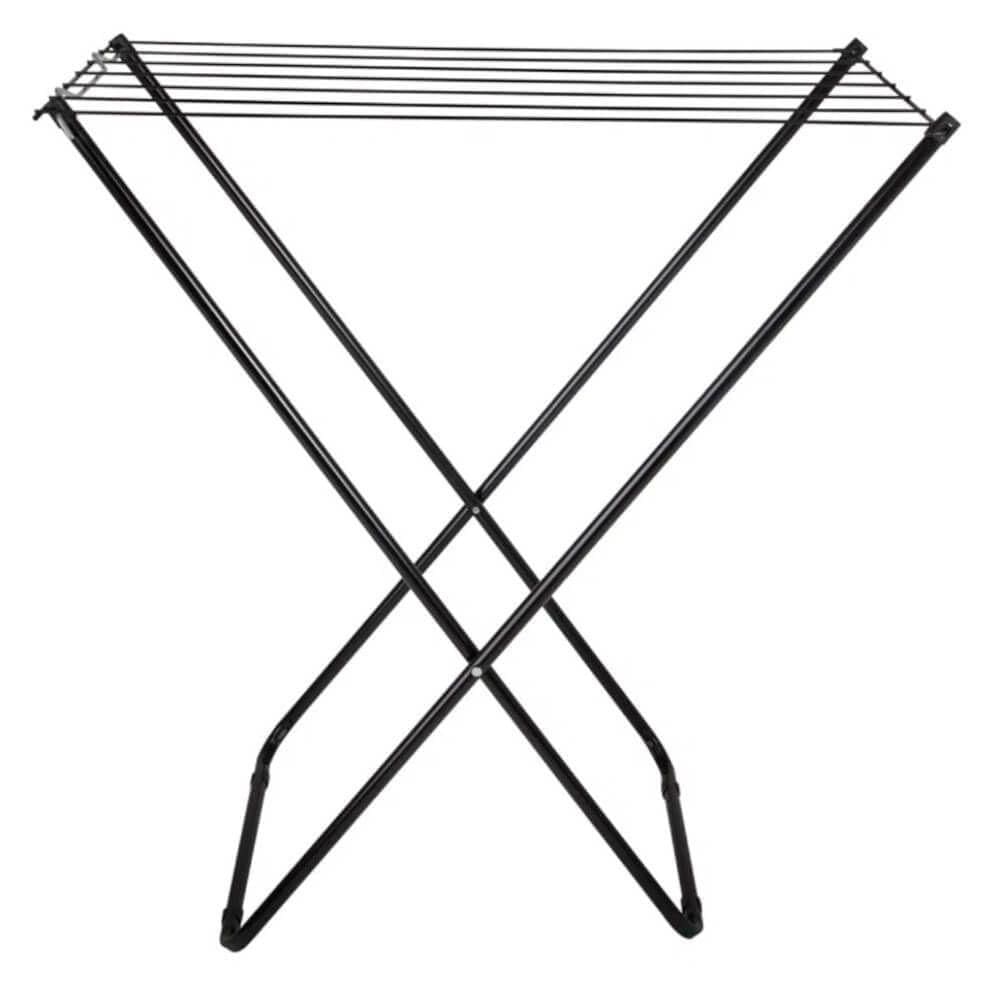 Varal De Chão Slim Preto Sem Aba - 6215 - Mor Varal De Chão Slim Preto - 6215 - Mor