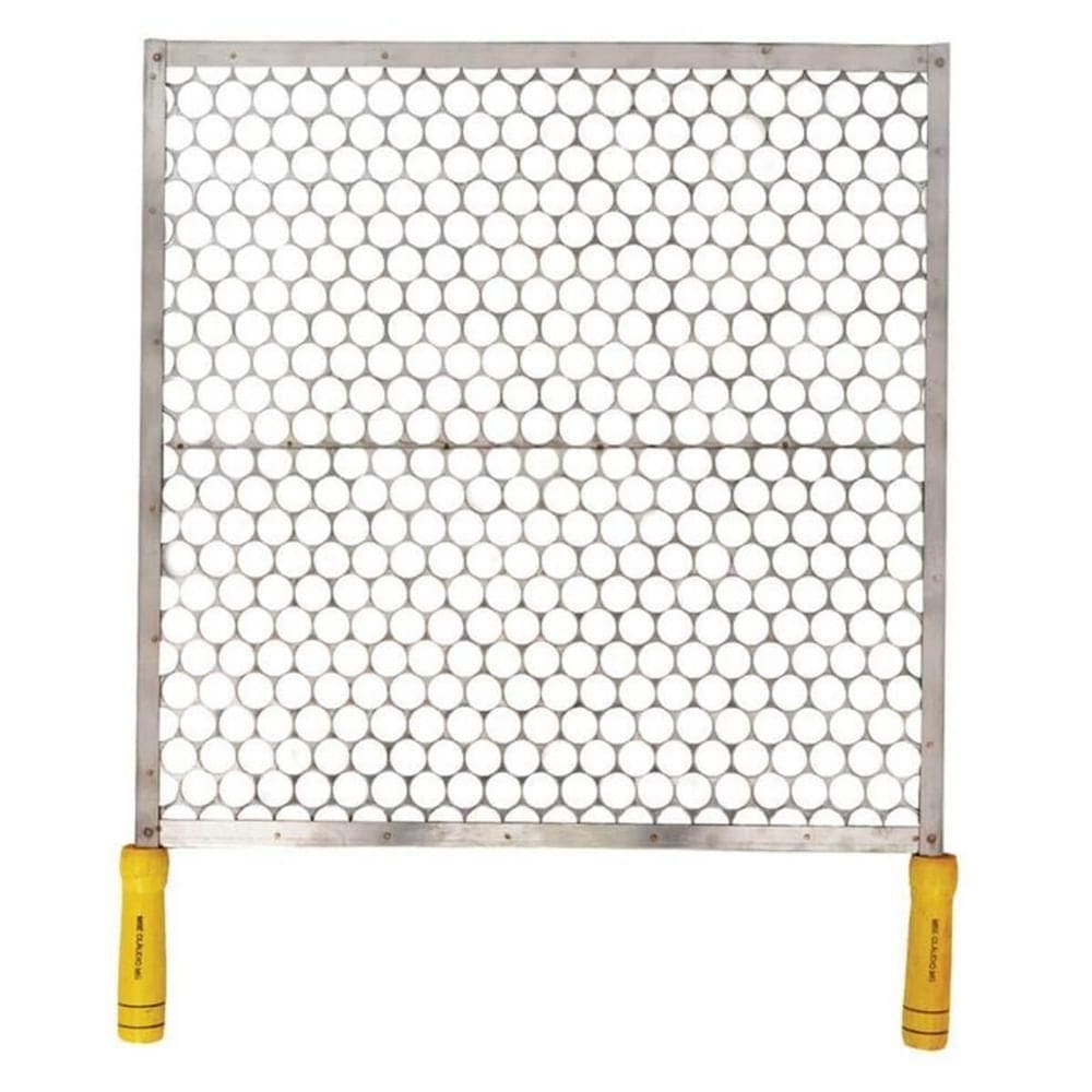 Grelha Inox Com Cabo De Madeira 40x40cm - 1330 - Mse