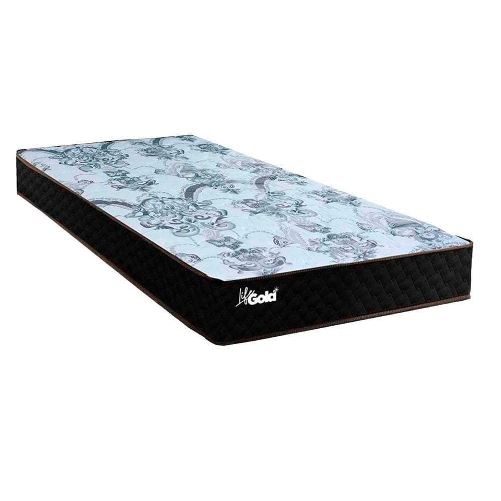 Colchão Espuma Solteiro Life Gold Paropas Molas Ensacadas
