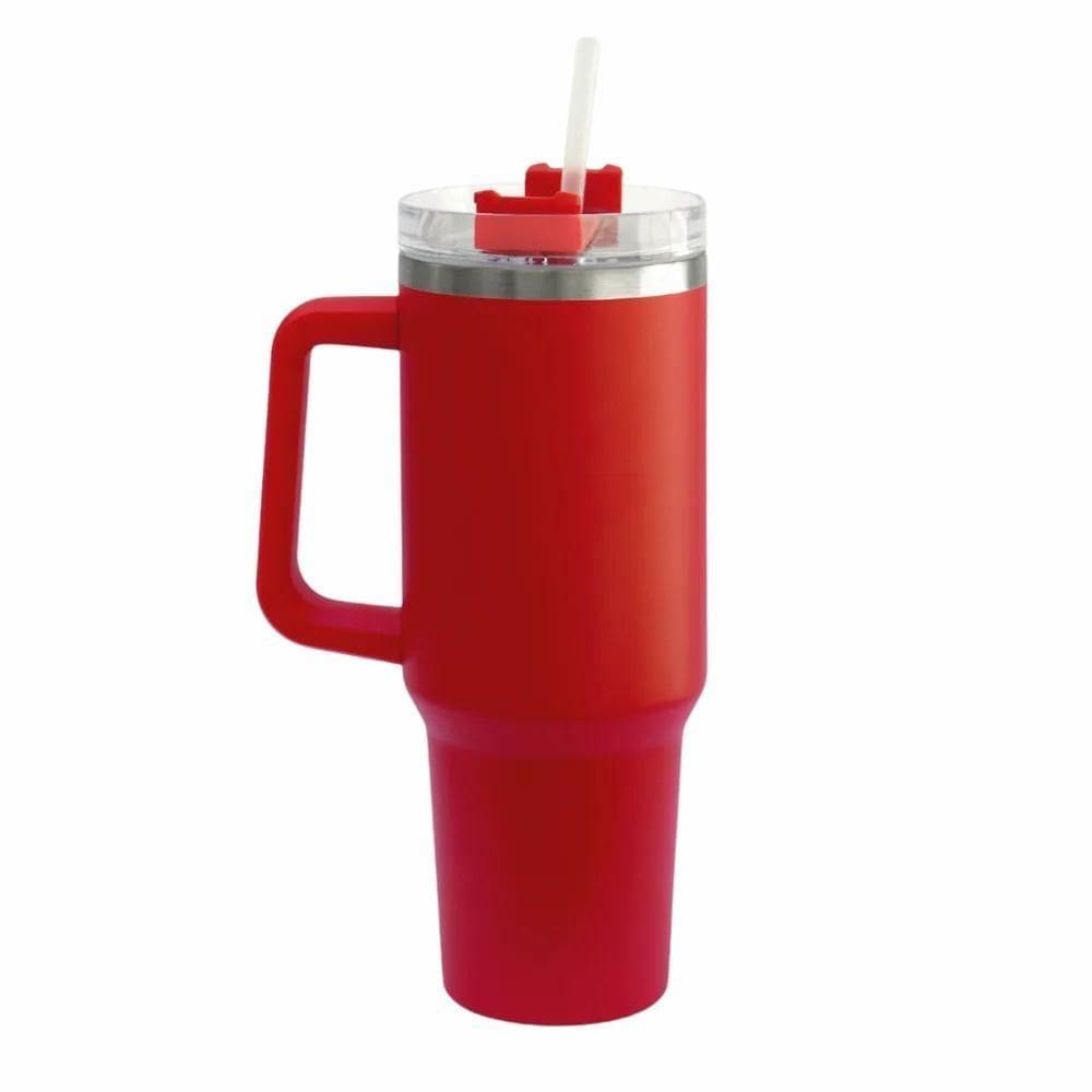 Copo Termico 1200ml - Vermelho Térmica Inox 500ml