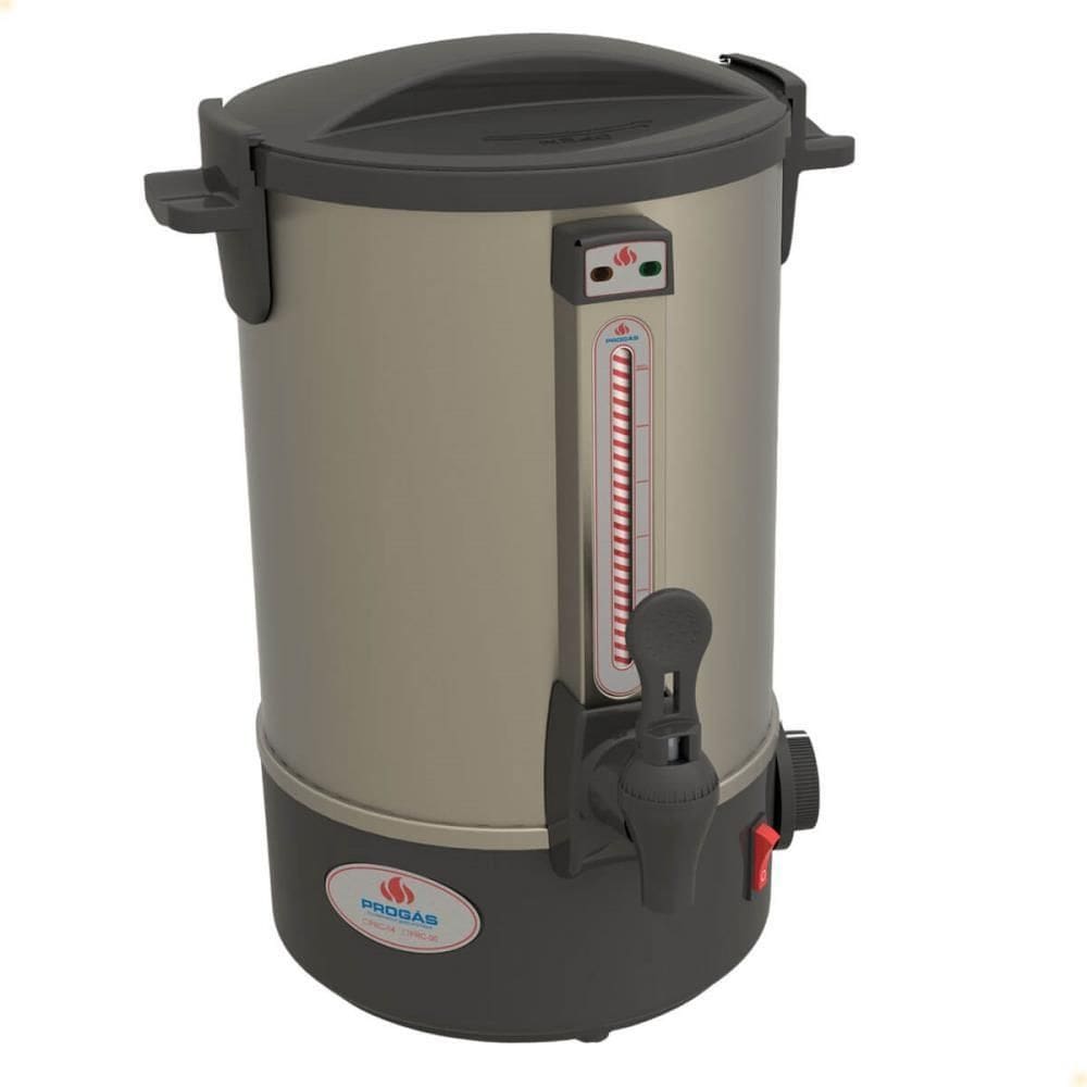 Cafeteira Elétrica Progás PRC-08 Em Aço Inox 8 Litros Automática 220V