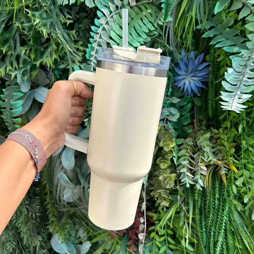 Copo Térmico Grande 1200 Ml Canudo | Extra