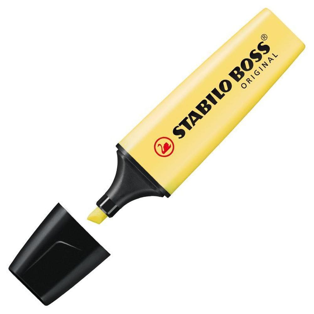 Marca Texto Boss Pastel Amarelo 70/144 Stabilo