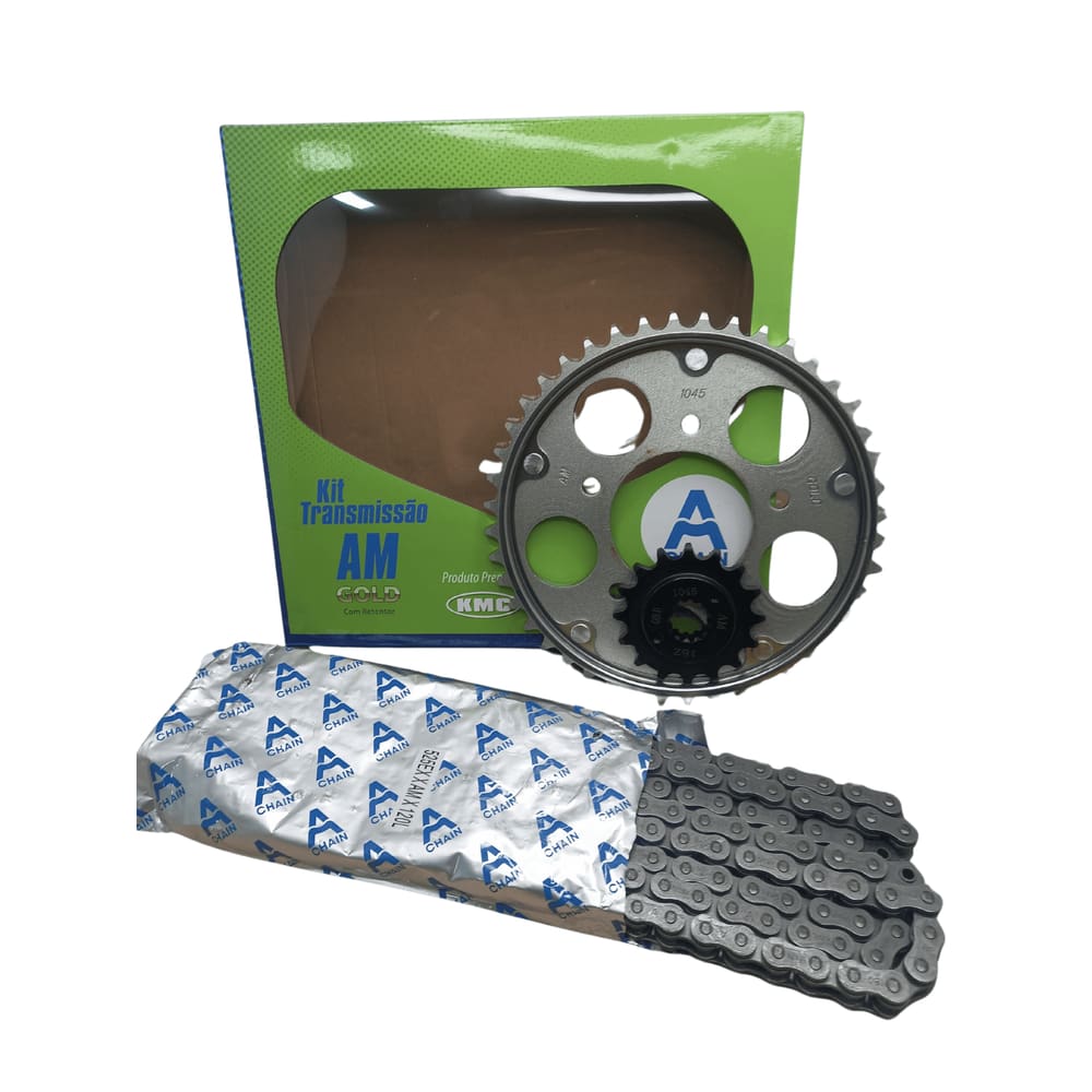 Kit Relação Kmc Am Gold Honda Shadow 600 1998 à 2002