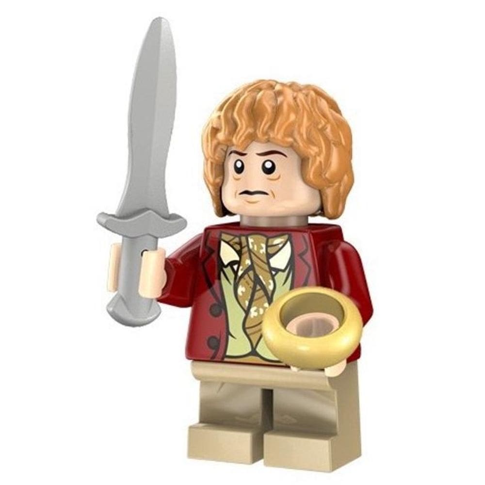 Minifigures Bilbo Baggins Terno Filme Senhor Dos Anéis