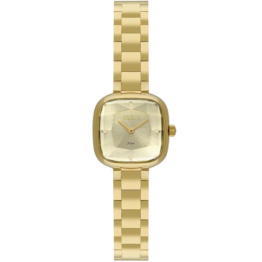 Relógio Orient Feminino Ref: Lgss0063 C1Kx Retangular