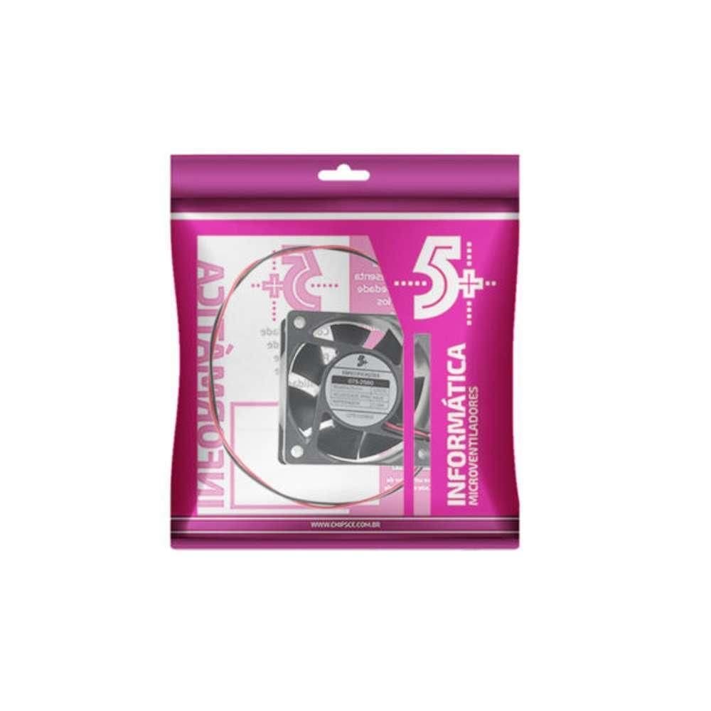 Cooler Microventilador 60X60X25Mm 12V 075-2560 Chipsce