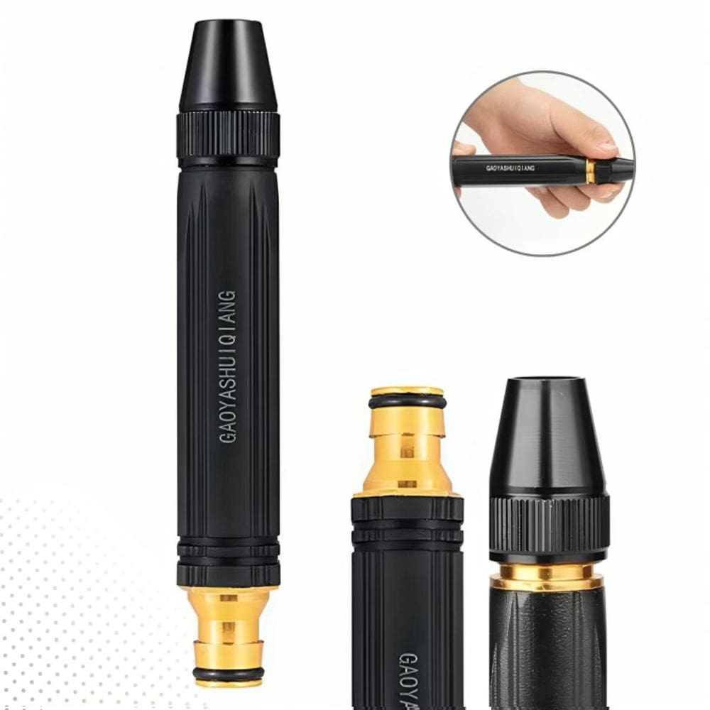 Esguicho Alta Pressão Para Mangueira Com Conector De Metal