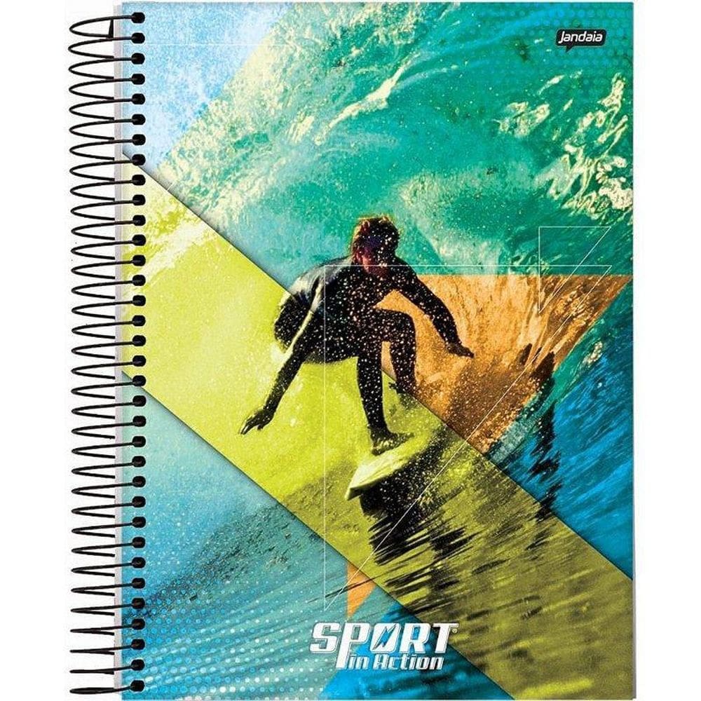 Caderno Espiral Capa Dura 20 Matérias 320 Fls Sport Fsc