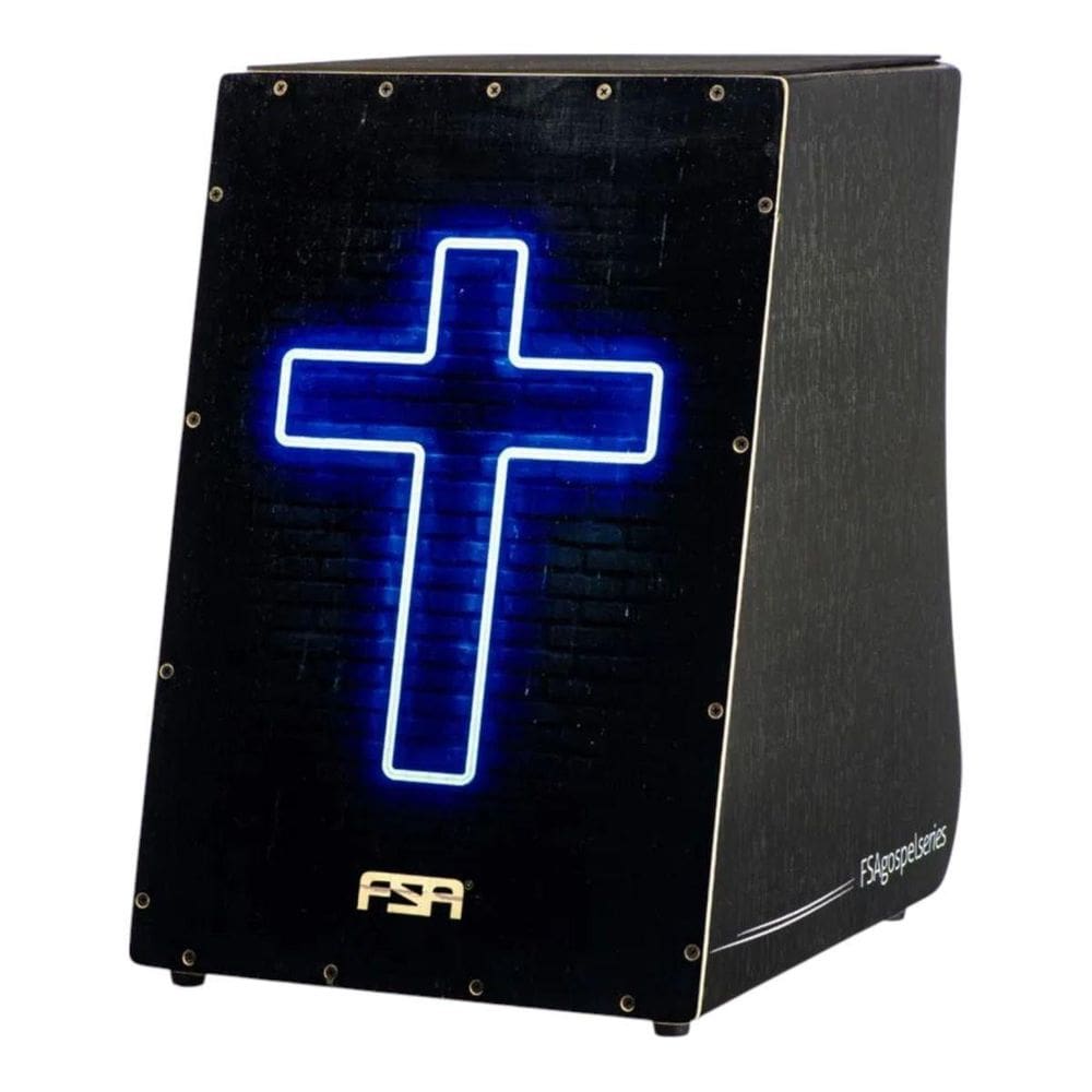 Fg1518 Gospel Cruz Neon