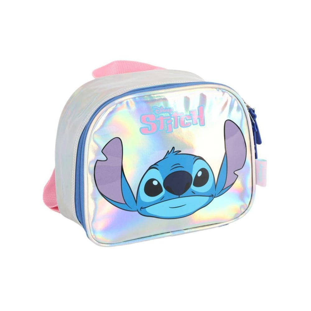Lancheira Prata Stitch Disney Classics Holográfica Luxcel