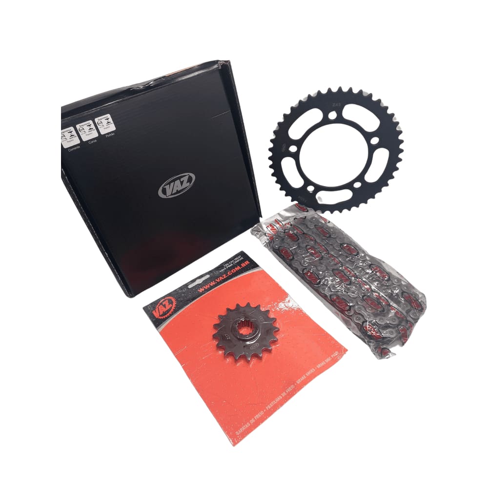 KIT RELACAO TRANSMISSAO COMPLETO VAZ HONDA NC750 2014 à 2019 H04005X